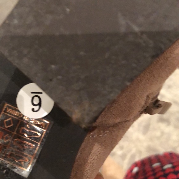 Krush cowboy boots western style fabric faux suede in 8.5 - Picture 9 of 12